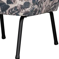 Wohnen Sessel<Lounge Sessel aus Samt mit floralem Dessin - Rosco
