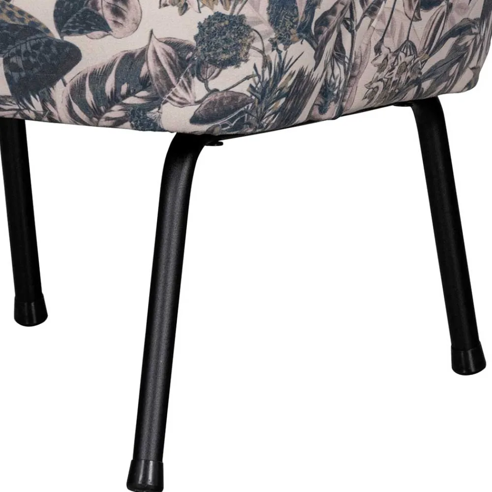 Wohnen Sessel<Lounge Sessel aus Samt mit floralem Dessin - Rosco
