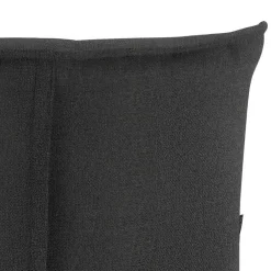 Wohnen Sessel<Lounge Sessel mit Hocker in Anthrazit - Mook (zweiteilig)