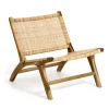 Wohnen Sessel<Lounge Stuhl aus Geflecht Rattan - Rimorio