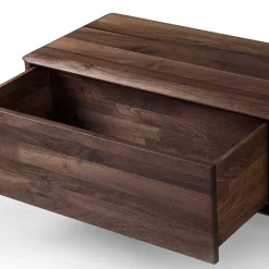 Wohnen Tv & Hifi-Möbel|Lowboards<Lowboard aus Nussbaum mit zwei Schubladen - Rivossa