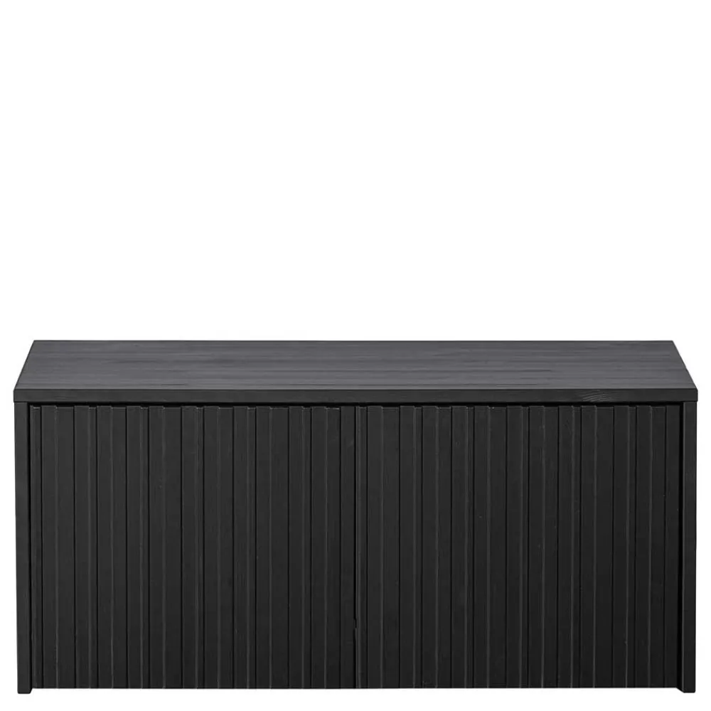 Wohnen Tv & Hifi-Möbel|Lowboards<Lowboard in Schwarz Kiefer - Gelvins