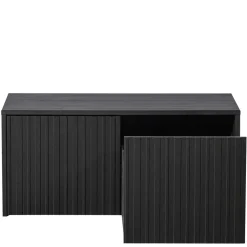 Wohnen Tv & Hifi-Möbel|Lowboards<Lowboard in Schwarz Kiefer - Gelvins