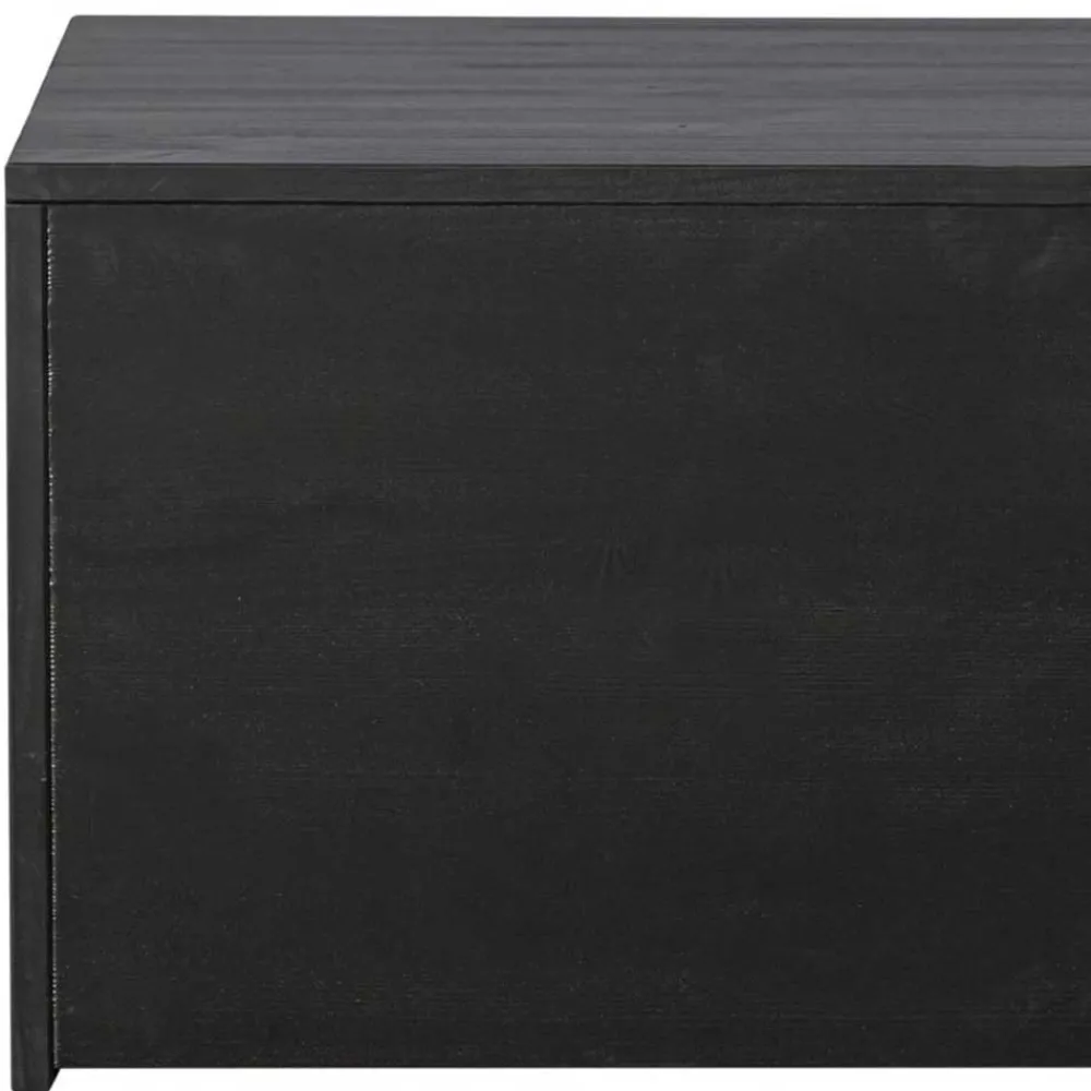 Wohnen Tv & Hifi-Möbel|Lowboards<Lowboard in Schwarz Kiefer - Gelvins