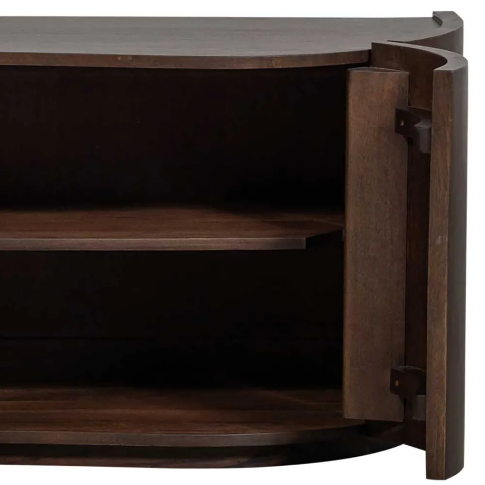 Wohnen Tv & Hifi-Möbel|Lowboards<Lowboard in Walnuss Braun - Varras