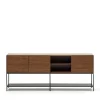 Wohnen Sideboards<Luftig gestaltetes Sideboard in Nussbaum - Milena