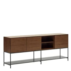 Wohnen Sideboards<Luftig gestaltetes Sideboard in Nussbaum - Milena