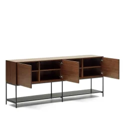 Wohnen Sideboards<Luftig gestaltetes Sideboard in Nussbaum - Milena
