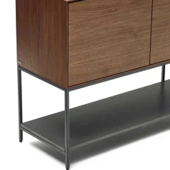 Wohnen Sideboards<Luftig gestaltetes Sideboard in Nussbaum - Milena