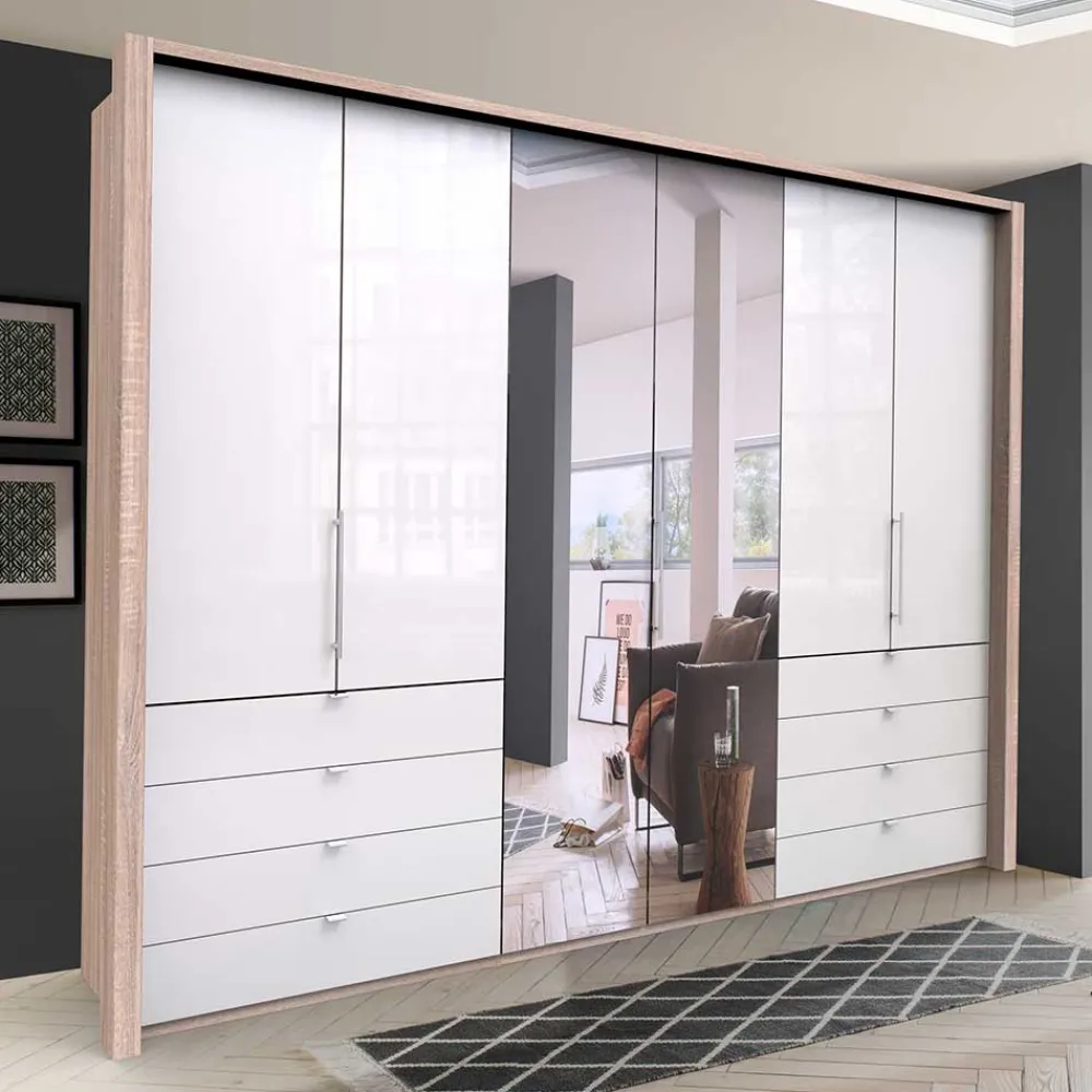 Wohnen Kleiderschränke<Luxus Kleiderschrank mit drei Gleittüren - Bosays