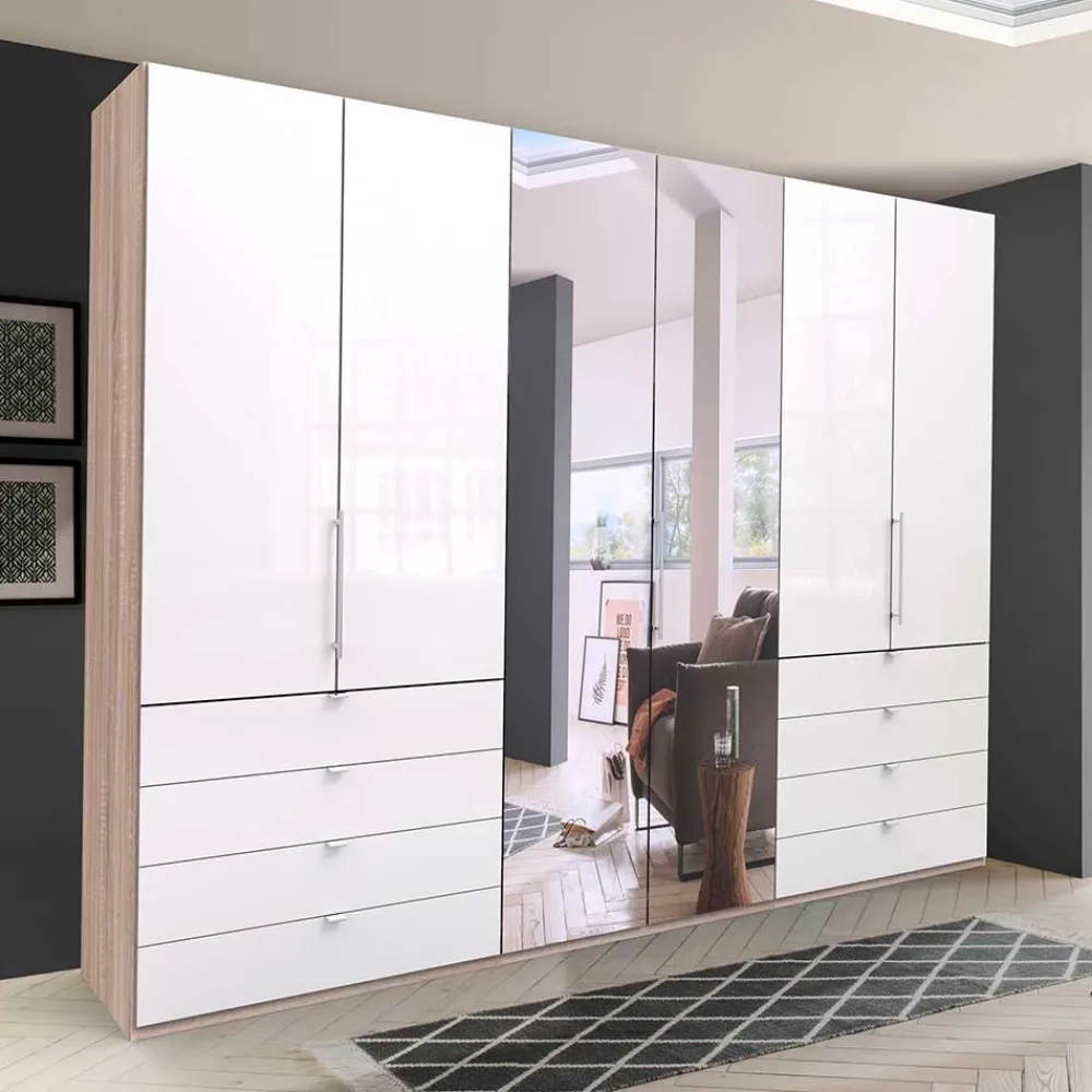 Wohnen Kleiderschränke<Luxus Kleiderschrank mit drei Gleittüren - Bosays