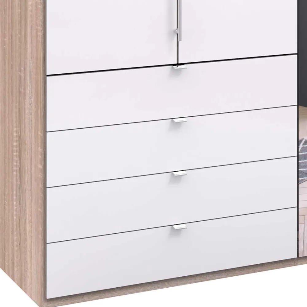 Wohnen Kleiderschränke<Luxus Kleiderschrank mit drei Gleittüren - Bosays