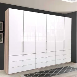 Wohnen Kleiderschränke<3m Kleiderschrank mit 9 Schubladen Selbsteinzug - Bosays
