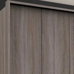 Wohnen Kleiderschränke<3m Kombi-Kleiderschrank mit 2 Falttüren & 2 Türen - Crenba