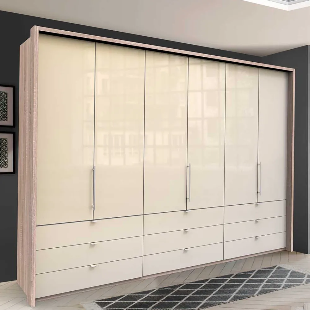Wohnen Kleiderschränke|Schränke<3m Schlafzimmerschrank mit neun Schubladen - Rativian