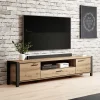 Wohnen Tv & Hifi-Möbel|Lowboards<2,1m TV Board mit Schublade & 2 Türen & Fach - Zavorra