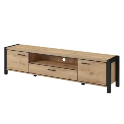Wohnen Tv & Hifi-Möbel|Lowboards<2,1m TV Board mit Schublade & 2 Türen & Fach - Zavorra