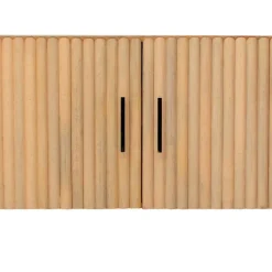 Wohnen Tv & Hifi-Möbel|Lowboards<Mangoholz Lowboard in Lamellenoptik - Dorian