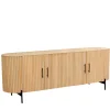 Wohnen Sideboards<Mangoholz Sideboard in Lamellenoptik - Dorian