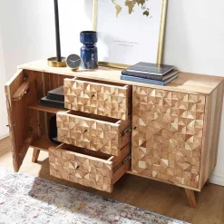 Wohnen Sideboards<Markantes Design-Sideboard aus Akazie - Seytran
