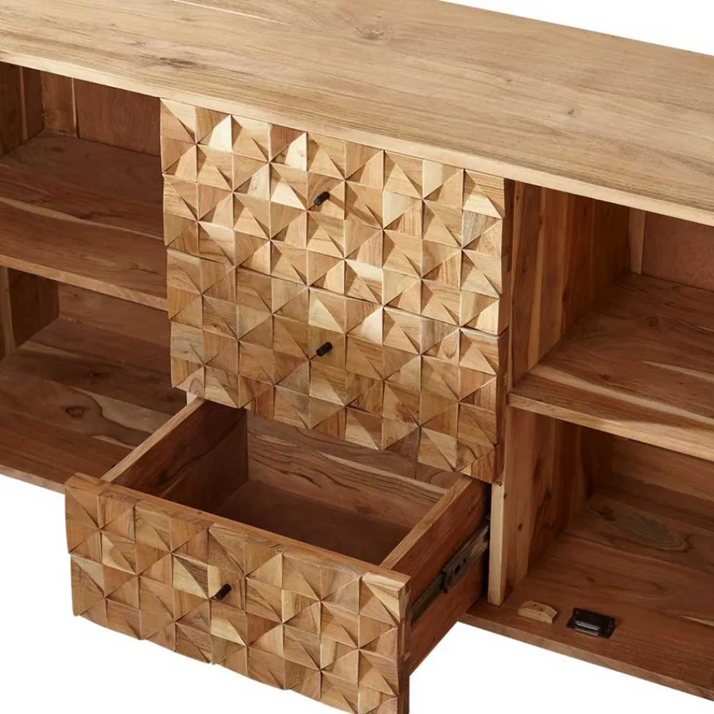 Wohnen Sideboards<Markantes Design-Sideboard aus Akazie - Seytran