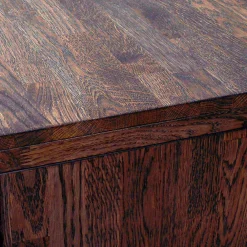 Wohnen Tv & Hifi-Möbel|Lowboards<Markantes Retro TV Board aus Eiche dunkel - Vedraza
