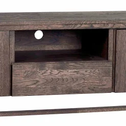 Wohnen Tv & Hifi-Möbel|Lowboards<Markantes Retro TV Board aus Eiche dunkel - Vedraza