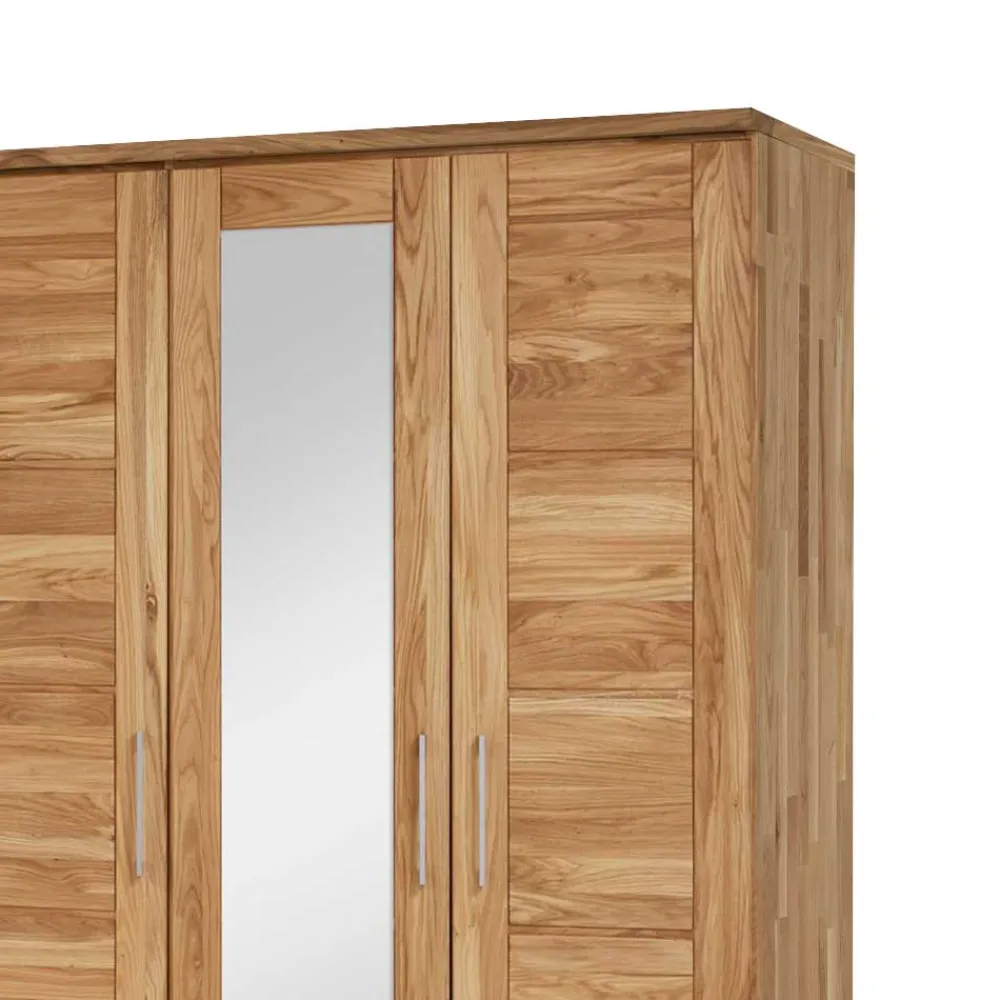Wohnen Kleiderschränke|Schränke<Massiv Holzschrank Cranos aus Wildeiche