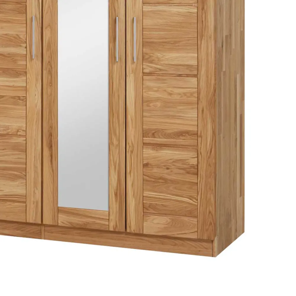 Wohnen Kleiderschränke|Schränke<Massiv Holzschrank Cranos aus Wildeiche