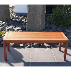 Wohnen Sitzbank<Massive Holzbank Vivian für Garten