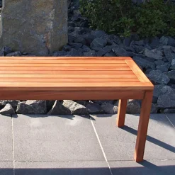 Wohnen Sitzbank<Massive Holzbank Vivian für Garten