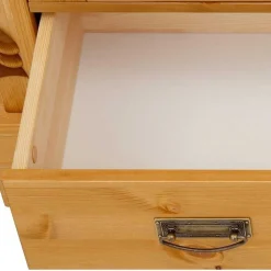 Wohnen Wohnwände<Massive Landhaus Schränke als Set - Fausanda (fünfteilig)
