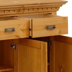 Wohnen Wohnwände<Massive Landhaus Schränke als Set - Fausanda (fünfteilig)