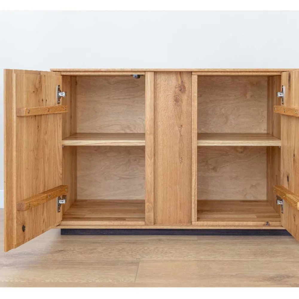 Wohnen Tv & Hifi-Möbel|Lowboards<Massiver TV Unterschrank mit LED Licht - Cocondar