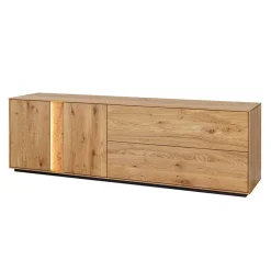 Wohnen Tv & Hifi-Möbel|Lowboards<Massiver TV Unterschrank mit LED Licht - Cocondar