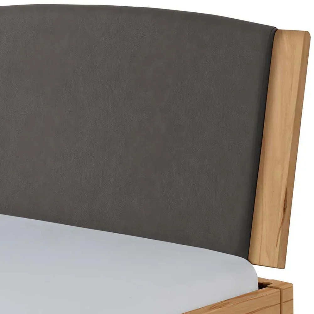 Wohnen Betten<Massives Bettgestell aus Wildbuche 140x200 - Telgada