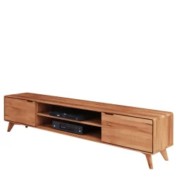 Wohnen Tv & Hifi-Möbel|Lowboards<Massives TV Element aus geölter Kernbuche - Junola
