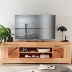 Wohnen Tv & Hifi-Möbel<Massives TV-Board aus geölter Kernbuche - Sarosca