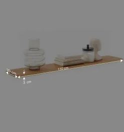 Wohnen Regale<Massives Wandboard aus Wildeiche - Vlacoma
