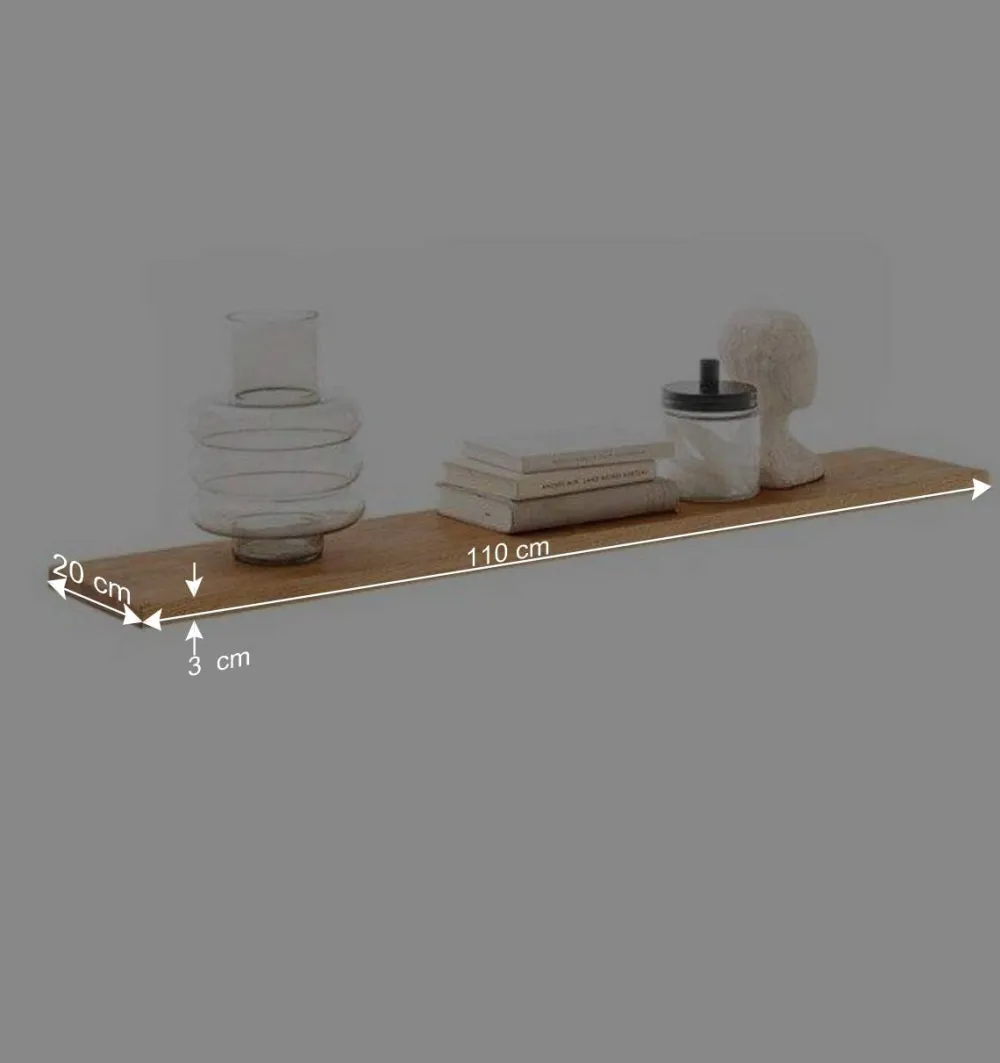 Wohnen Regale<Massives Wandboard aus Wildeiche - Vlacoma