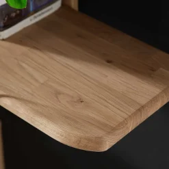 Wohnen Wohnwände<Massivholz Anbauwand in Eiche - Destal (vierteilig)