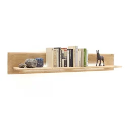Wohnen Wohnwände<Massivholz Anbauwand in Eiche - Destal (vierteilig)