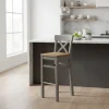 Wohnen Hocker<Massivholz Barstuhl Jytte im Landhausstil