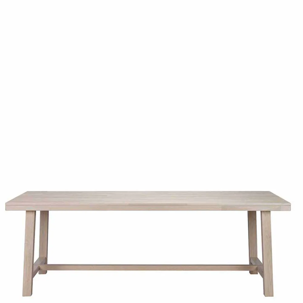 Wohnen Tische<Massivholz Designer Tisch in White Wash - Dioca