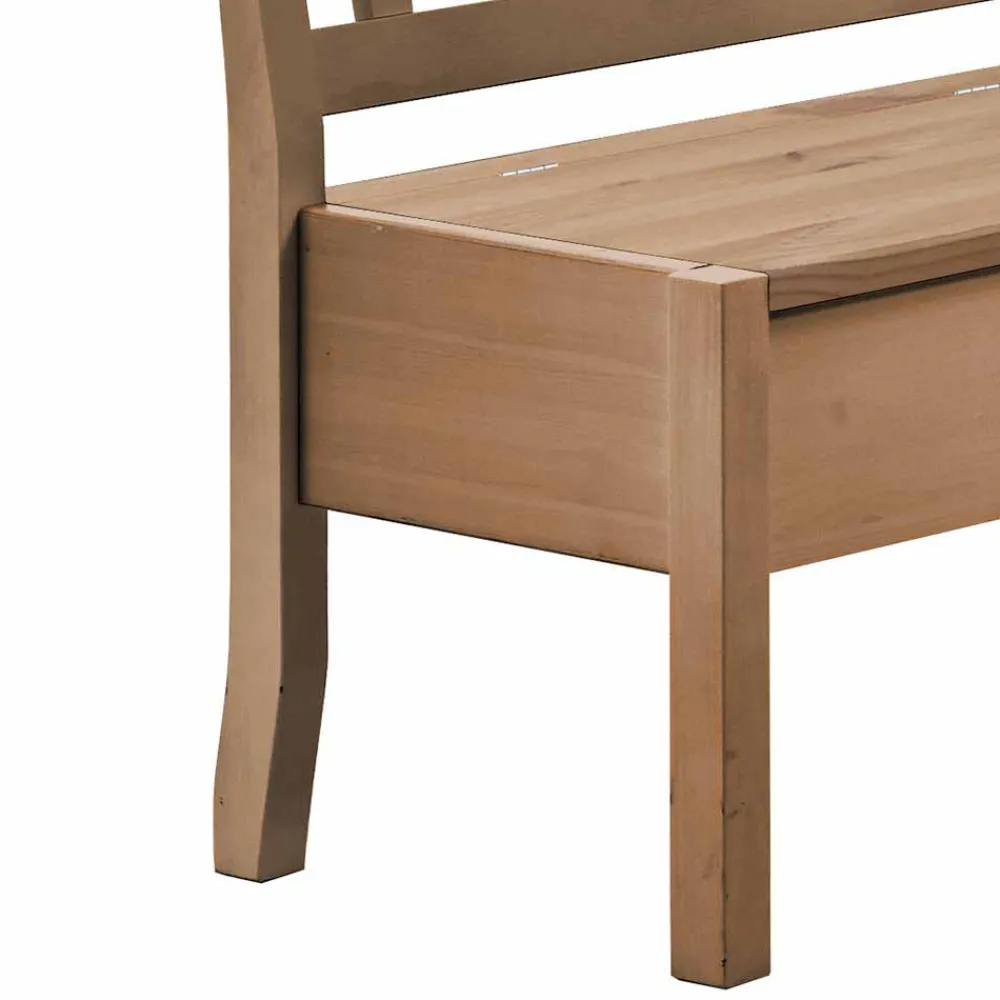 Wohnen Sitzbank<Massivholz Eckbank Giurgia aus Kiefer Landhaus