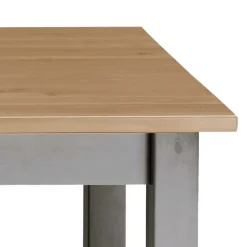 Wohnen Tische<Massivholz Esstisch Ziamora in Grau Kiefer