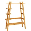 Wohnen Garderoben<Massivholz Garderobe stehend mit Ablagen - Bienno