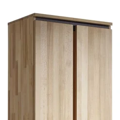 Wohnen Schränke<Massivholz Garderobenschrank Leyrina aus Kernbuche geölt
