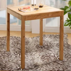 Wohnen Tische<Massivholz Küchentisch aus geölter Wildeiche - Funky