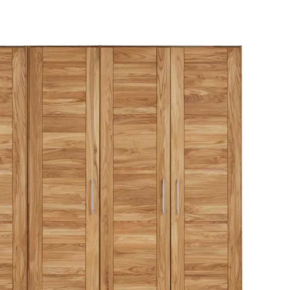 Wohnen Kleiderschränke<Massivholz Kleiderschrank Cranos aus Wildeiche